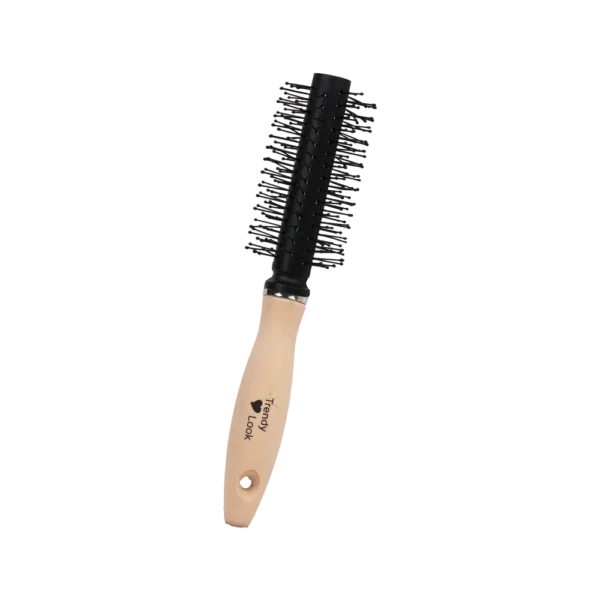 2311-AW Round Comb and Hair Brush for Curly Hair Styling - Perfect Small Hair Brush for Easy Hair Styling and Detangling - 2311-AW