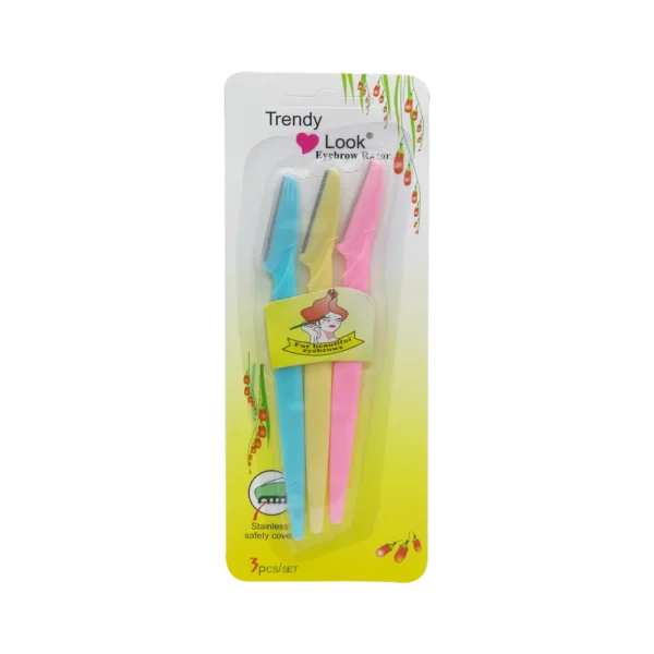 3 pcs Eye Brow Razor