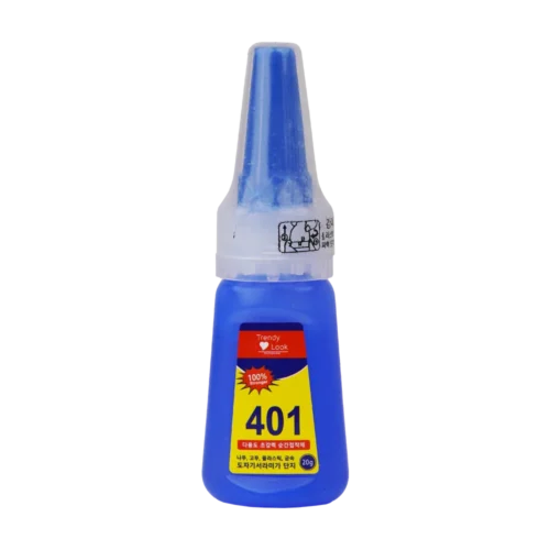 401-20G-NAIL-GLUE 401 Nail Glue for Nail Extension | Strong Glue for Beautiful Fake Nails | Liquid Nail Glue for Nail Art - 20g