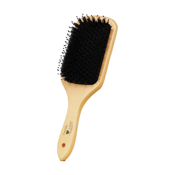 Round Comb and Hair Brush for Curly Hair Styling - Perfect Paddle Hair Brush for Easy Hair Styling and Detangling - 601-B