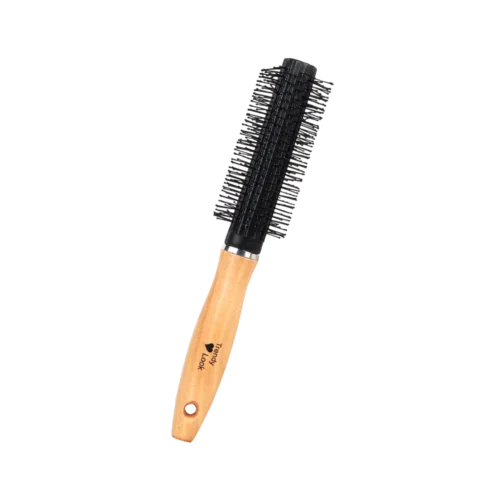 Round Comb and Hair Brush for Curly Hair Styling - Perfect Round Hair Brush for Easy Hair Styling and Detangling - 9511-AW