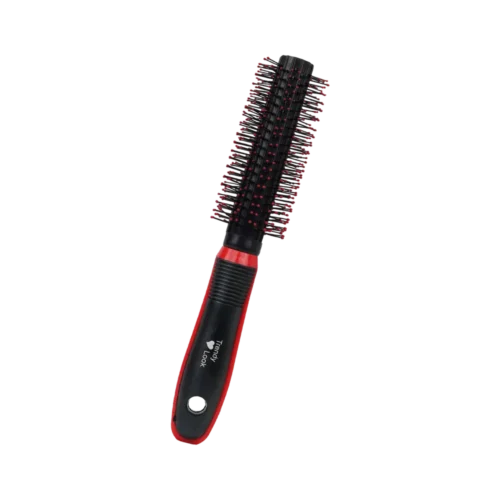 Round Comb and Hair Brush for Curly Hair Styling - Perfect Round Hair Brush for Easy Hair Styling and Detangling - 9511-BA