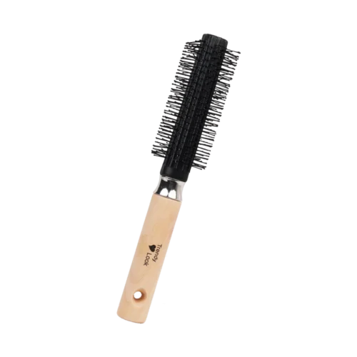 Round Comb and Hair Brush for Curly Hair Styling - Perfect Round Hair Brush for Easy Hair Styling and Detangling - 9511-CW