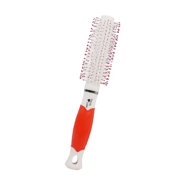 9511-S07 Round Comb and Hair Brush for Curly Hair Styling - Perfect Round Hair Brush for Easy Hair Styling and Detangling - 9511-S07