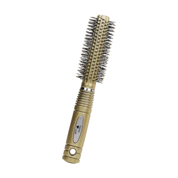 Round Comb and Hair Brush for Curly Hair Styling - Perfect Round Hair Brush for Easy Hair Styling and Detangling - 9511P-DC