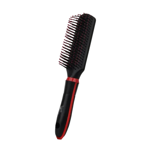 Round Comb and Hair Brush for Curly Hair Styling - Perfect flat Hair Brush for Easy Hair Styling and Detangling - 9543-BA