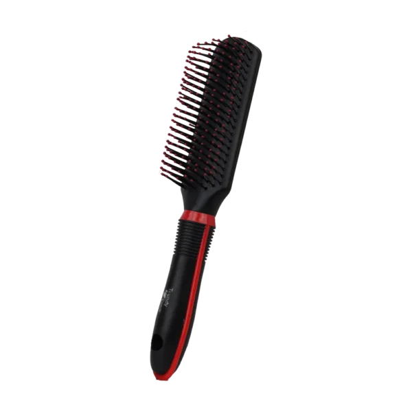 Round Comb and Hair Brush for Curly Hair Styling - Perfect flat Hair Brush for Easy Hair Styling and Detangling - 9543-BA