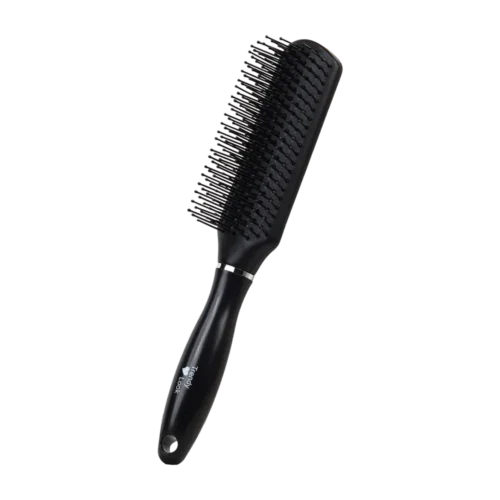 Round Comb and Hair Brush for Curly Hair Styling - Perfect Flat Hair Brush for Easy Hair Styling and Detangling - 9543-XP