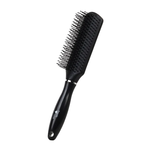 Round Comb and Hair Brush for Curly Hair Styling - Perfect Flat Hair Brush for Easy Hair Styling and Detangling - 9543-XP