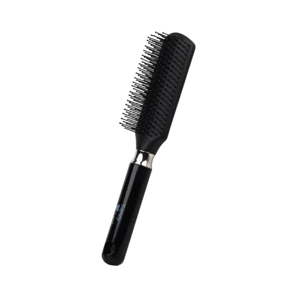 9543P-S28P Round Comb and Hair Brush for Curly Hair Styling - Perfect Flat Hair Brush for Easy Hair Styling and Detangling - 9543P-S28P