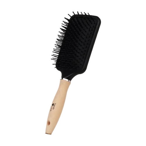 9595-AW Round Comb and Hair Brush for Curly Hair Styling - Perfect Paddle Hair Brush for Easy Hair Styling and Detangling - 9595-AW