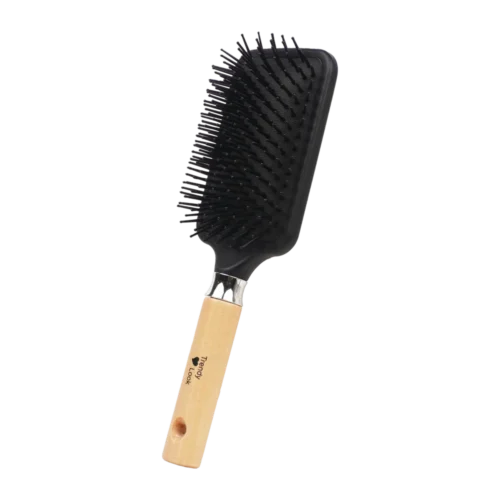 9595-CW Round Comb and Hair Brush for Curly Hair Styling - Perfect Paddle Hair Brush for Easy Hair Styling and Detangling - 9595-CW