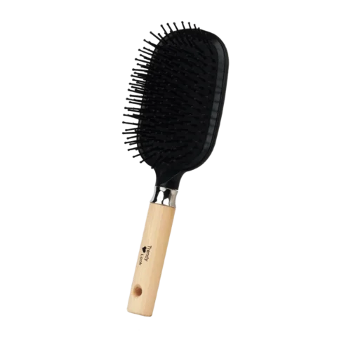 9731-CW Round Comb and Hair Brush for Curly Hair Styling - Perfect Paddle Hair Brush for Easy Hair Styling and Detangling - 9731-CW