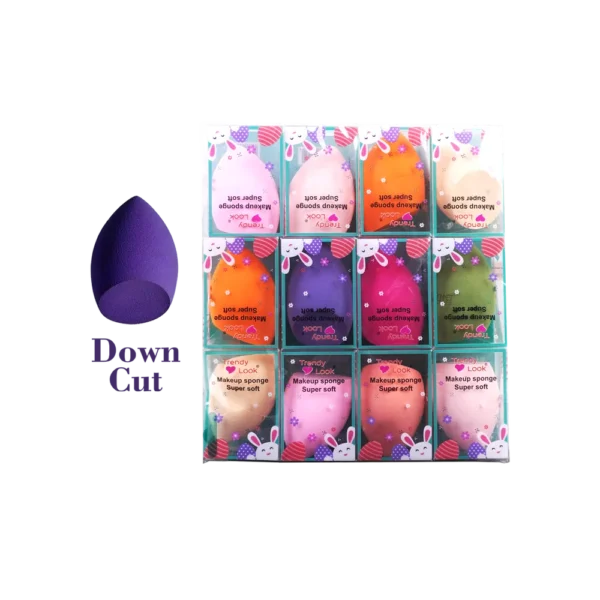 BLENDER-DOWN-CUT Makeup Blender /Sponges - Down Cut
