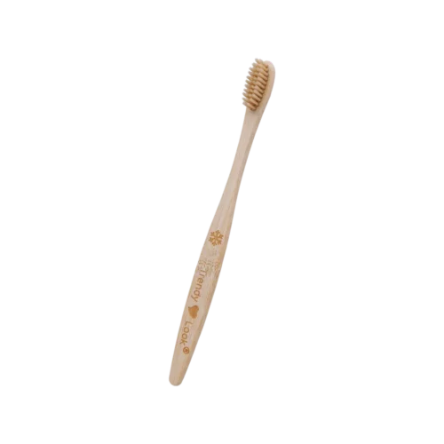 C-FIBRE Bamboo Toothbrush With C-Fibre Soft Bristles | Treated With Neem Oil | Fungus Protection | Bpa Free, Biodegradable