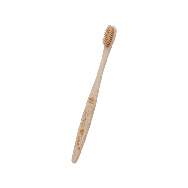 Bamboo Toothbrush With C-Fibre Soft Bristles | Treated With Neem Oil | Fungus Protection | Bpa Free, Biodegradable