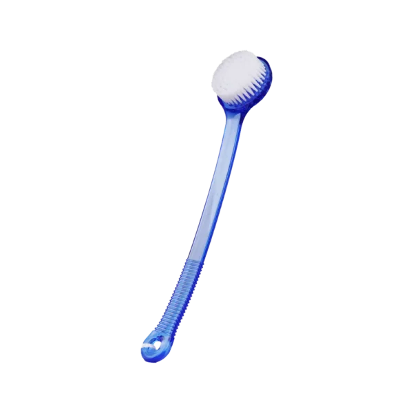 HBB-3 Elegant Handle Bath Brush for Bathing | Exfoliating Back Bath Brush - HBB-3