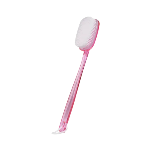 HBB-5 Elegant Handle Bath Brush for Bathing | Exfoliating Back Bath Brush - HBB-5
