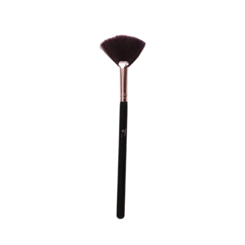 Makeup Brush, Soft Bristles, Synthetic Fibres Small Fan Brush