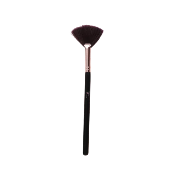 Makeup Brush, Soft Bristles, Synthetic Fibres Small Fan Brush