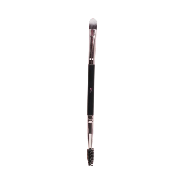 Makeup Brush, Soft Bristles, Synthetic Fibres Double end Eyeshadow Brush