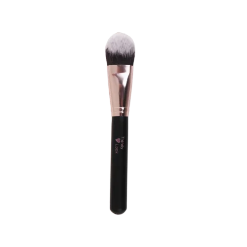 MB-128 Makeup Brush, Soft Bristles, Synthetic Fibres Round Foundation Brush