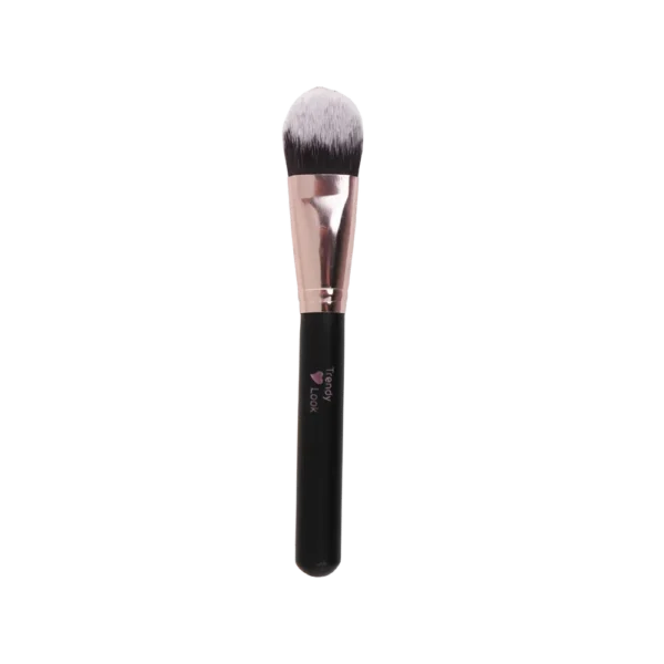 Makeup Brush, Soft Bristles, Synthetic Fibres Round Foundation Brush