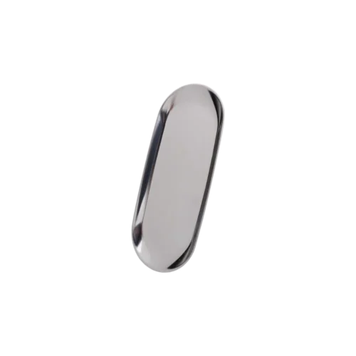Stainless Steel Cosmetic Makeup MIXING-PLATE-with Spatula Tool - MIXING-PLATE-4