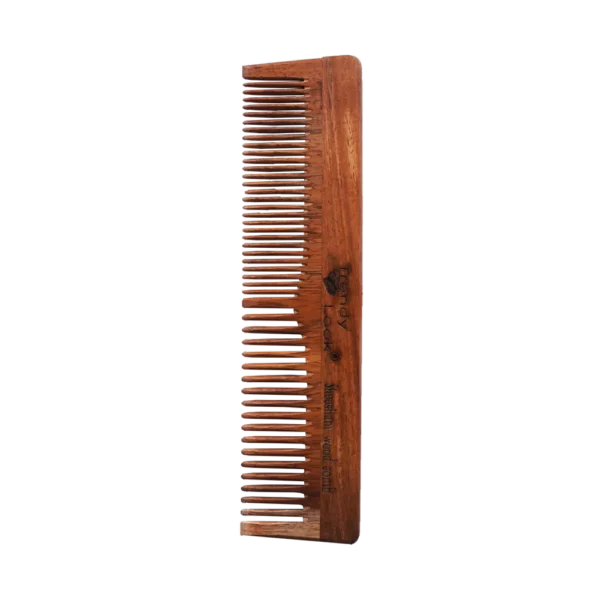Multi Action Detangling Fizz Control Sheesham Wooden Comb - W001