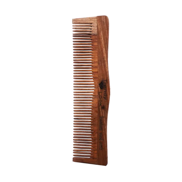 W020 Multi Action Detangling Fizz Control Sheesham Wooden Comb - W020