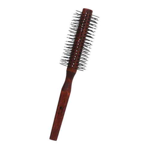 Round Comb and Hair Brush for Curly Hair Styling - Perfect Round Hair Brush for Easy Hair Styling and Detangling - W1912