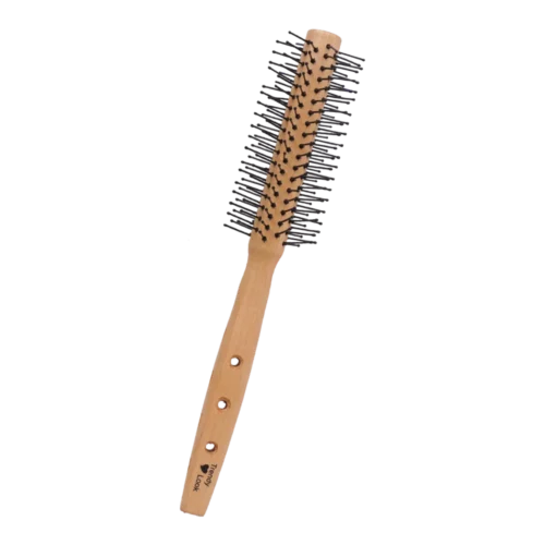 Round Comb and Hair Brush for Curly Hair Styling - Perfect Round Hair Brush for Easy Hair Styling and Detangling - W1913