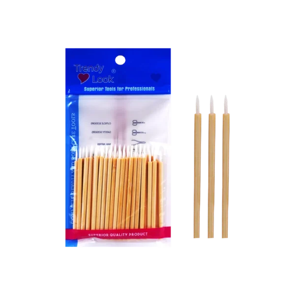 Disposable wooden Eye Liner Brush Brush  50pcs
