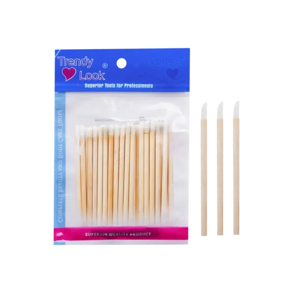 WOODEN-LIPSTICK-BRUSH-50-PCS Disposable wooden Lipstick Brush 50pcs