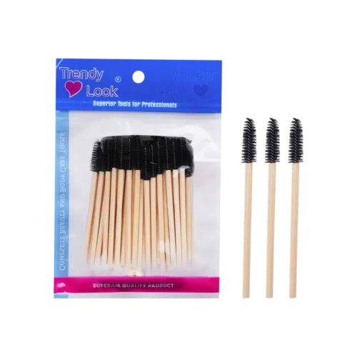 WOODEN-MASCARA-BRUSH-50-PCS Disposable wooden Mascara Brush 50pcs