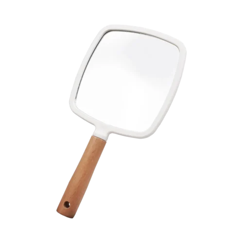 Premium Wooden Handle Mirror-ZZ-18A