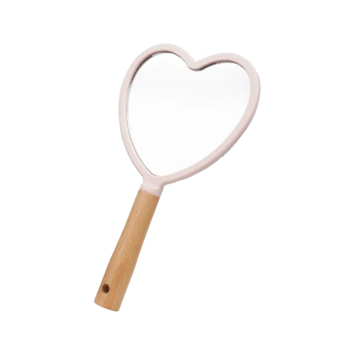 Premium Wooden Handle Mirror-ZZ-18D