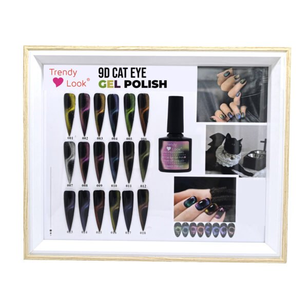 Cat Eye Gel Polish – Mesmerizing 9D Magnetic Effect, High Gloss & Long-Lasting Wear