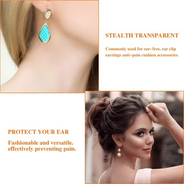 Trendy Look Ear Lobe Guard | Comfortable & Invisible Protection | Prevents Stretching & Irritation