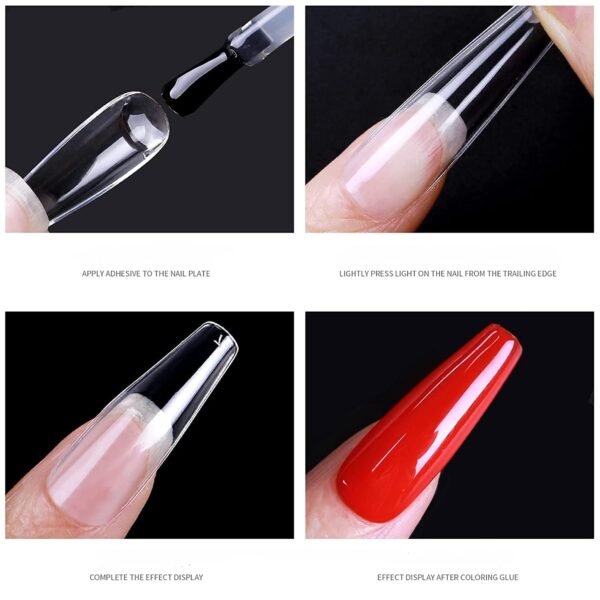 Nail Art Soft Nail Tips for DIY Manicure, Salons & Home Use