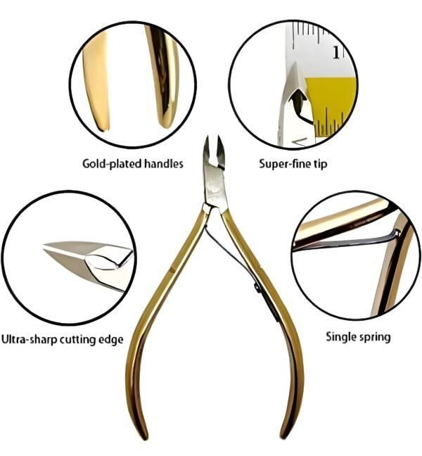 Add-1 Trendy Look Stainless Steel Cuticle Cutter – Precision Trimmer for Clean & Neat Nails