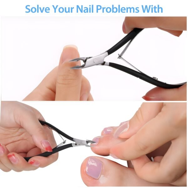 Add-4 Trendy Look Stainless Steel Cuticle Cutter – Precision Trimmer for Clean & Neat Nails