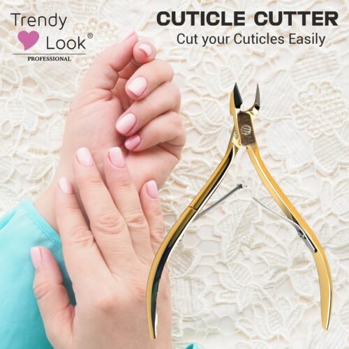 Add-5 Trendy Look Stainless Steel Cuticle Cutter – Precision Trimmer for Clean & Neat Nails